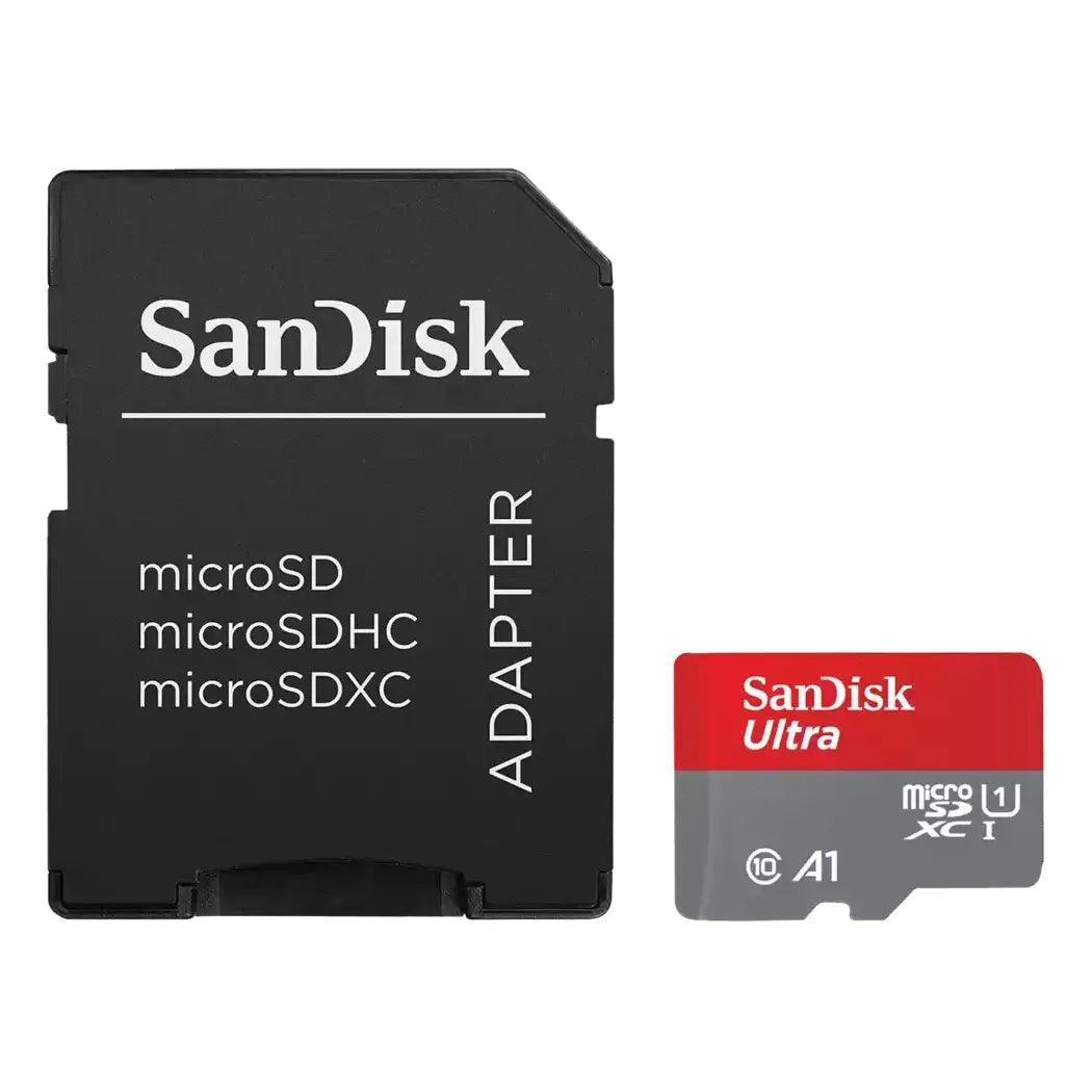 SanDisk Ultra 64GB MicroSDXC Card Class 10 UHS-I 140 MB/s Class 1 (U1)