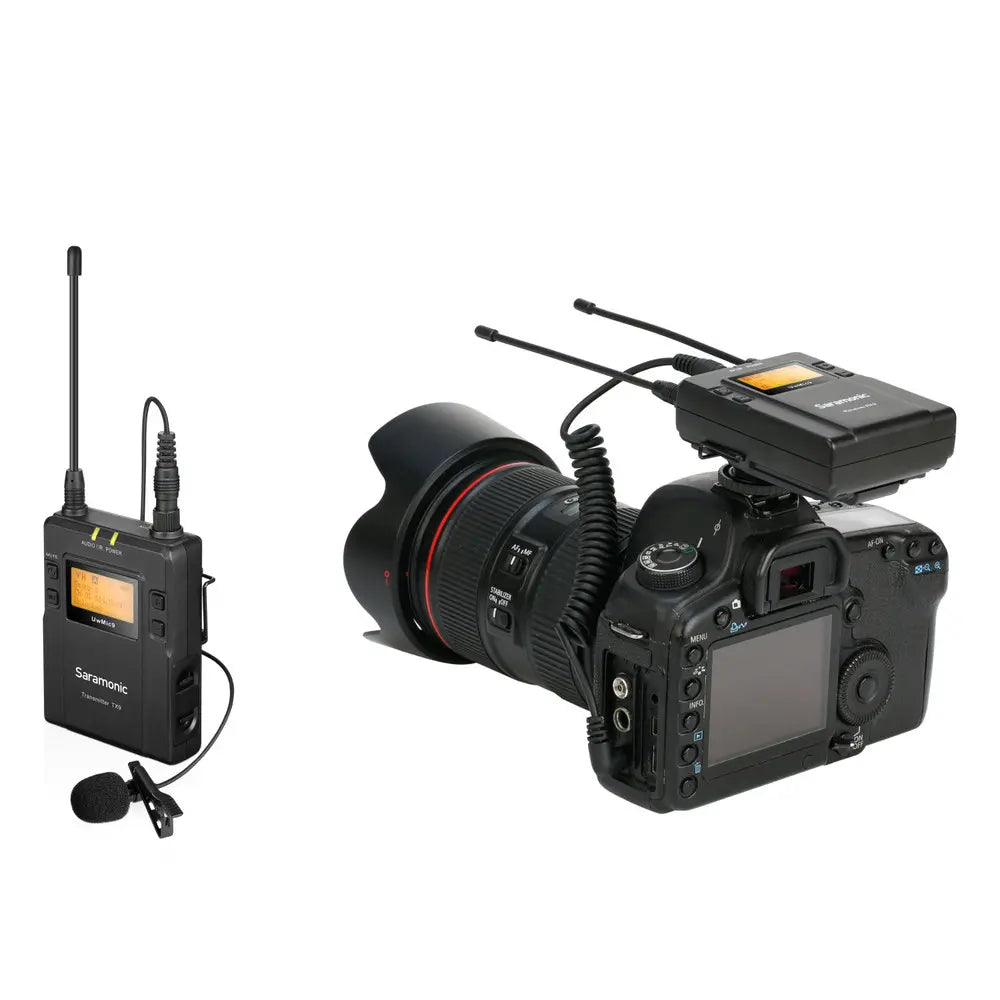 Saramonic UwMic9 Wireless Receiver and Single Transmitter Kit