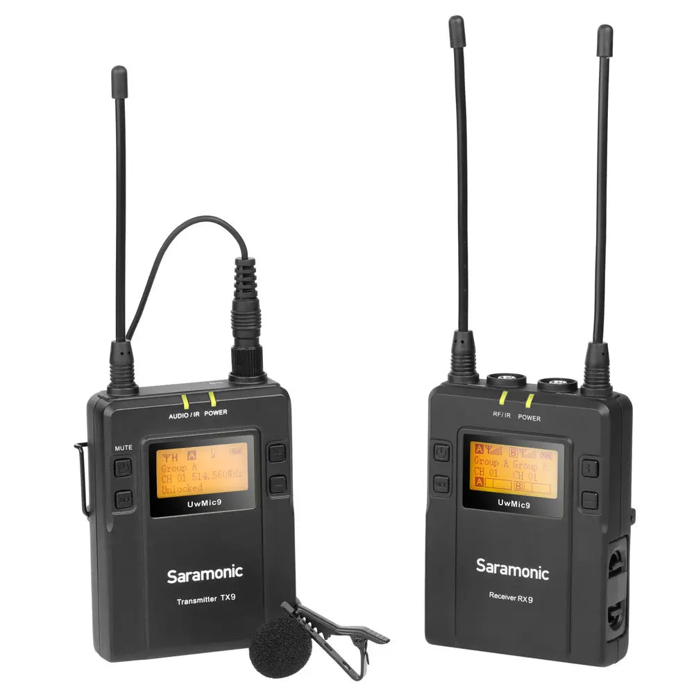 Saramonic UwMic9 Wireless Receiver and Single Transmitter Kit
