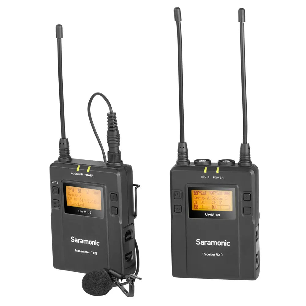 Saramonic UwMic9 Wireless Receiver and Single Transmitter Kit