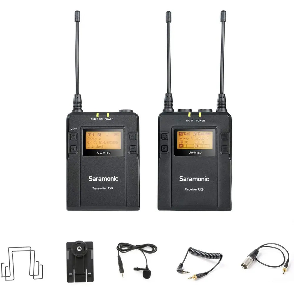 Saramonic UwMic9 Wireless Receiver and Single Transmitter Kit