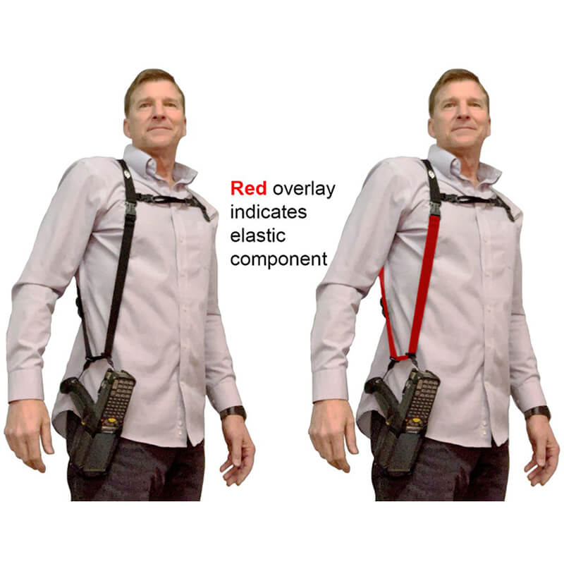 OpTech Scanner Harness - Elastic Version LARGE