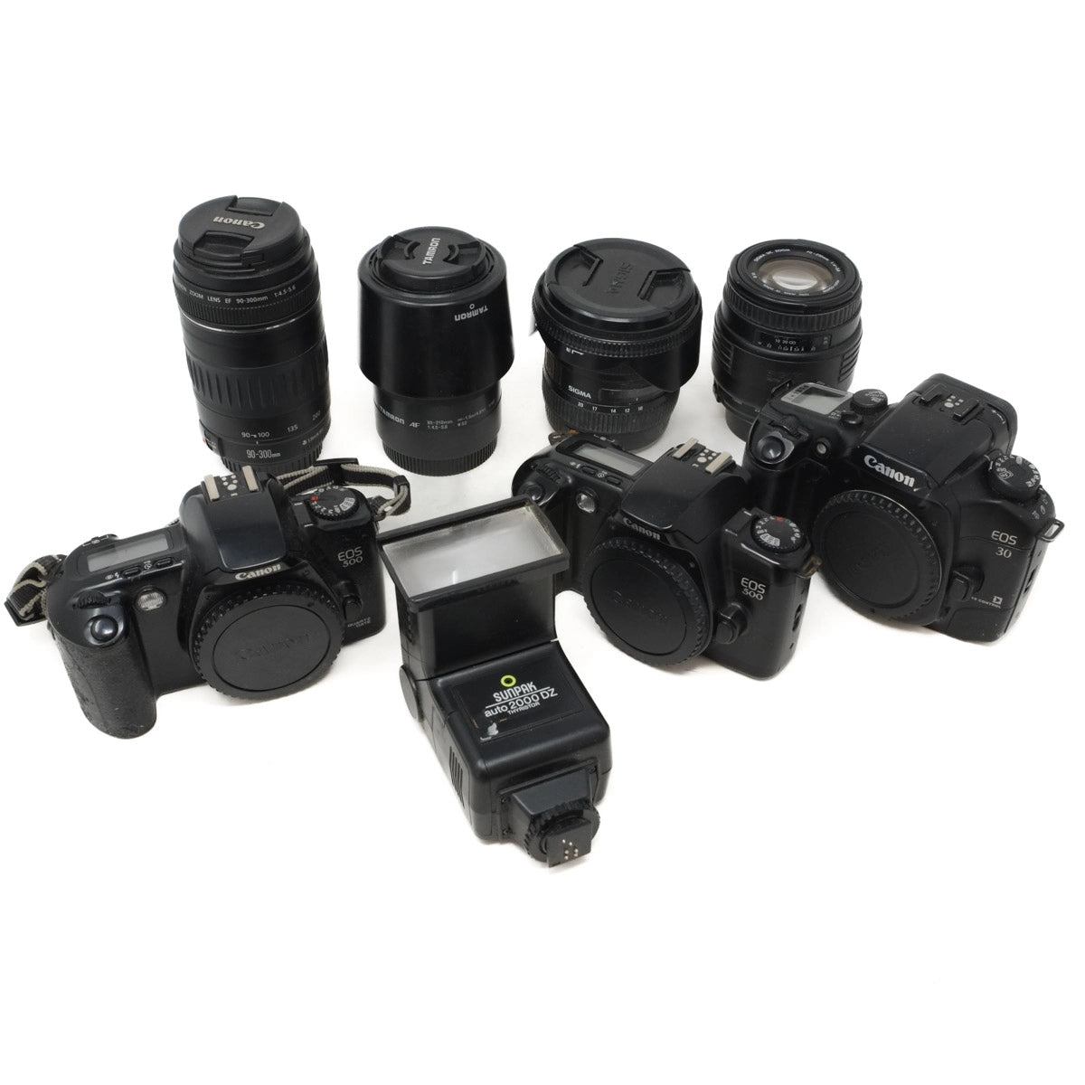 Selection of Cameras and lenses in need of repair/ part