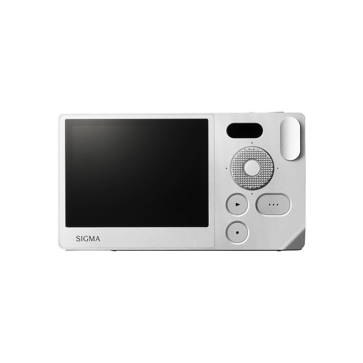 Sigma BF Camera Body Silver L Mount back angle