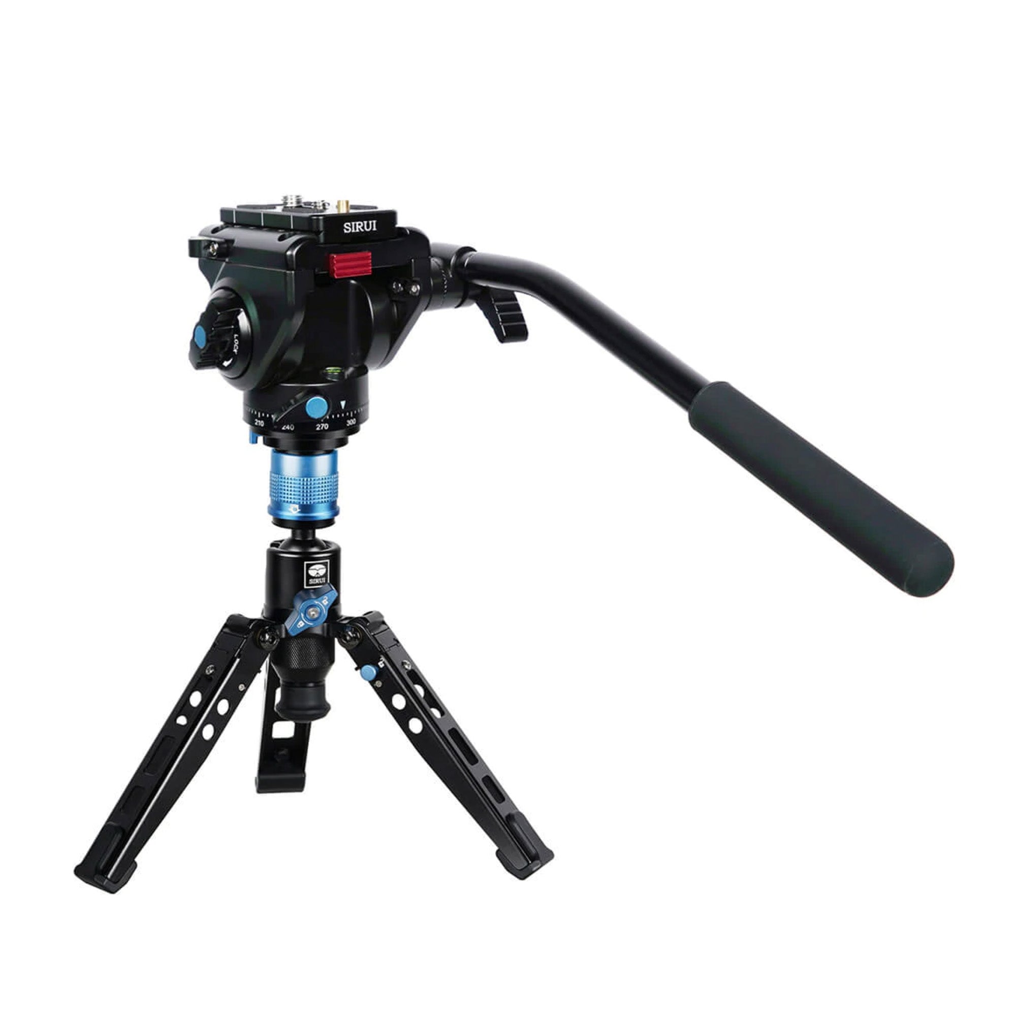 Sirui P-325FS Carbon Fibre Monopod with Stand and VA-5 Video Head