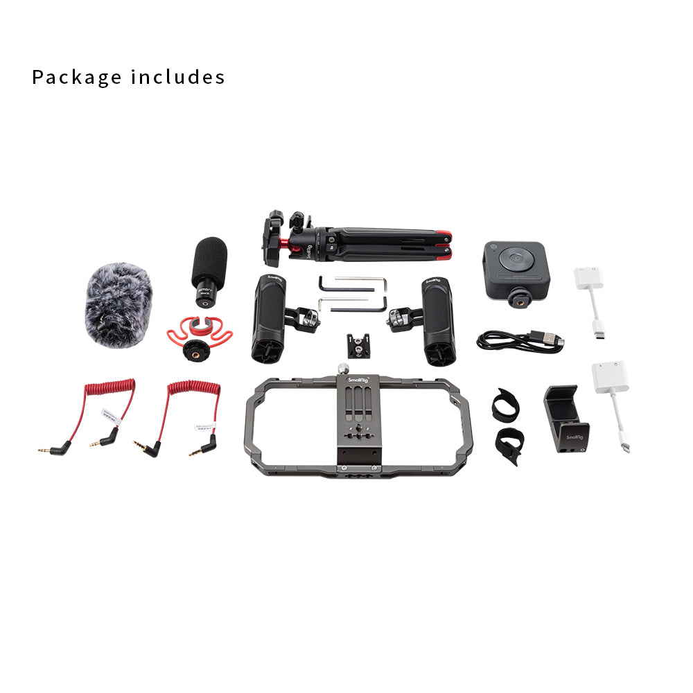 SmallRig All-In-One Video Kit For Smartphone Creators 3384B product photo