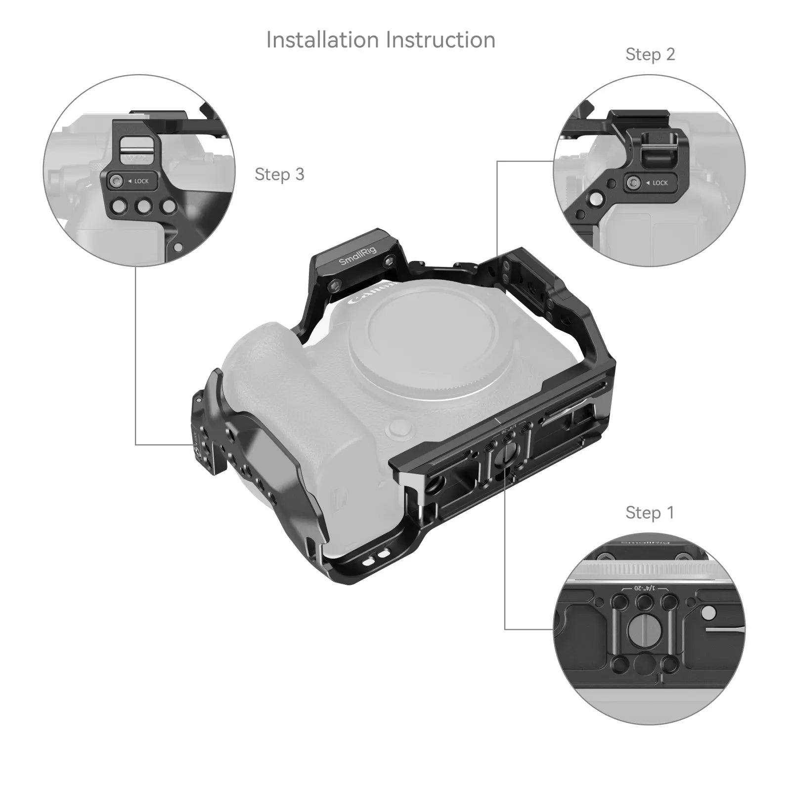 SmallRig Cage for Canon EOS R6 Mark II