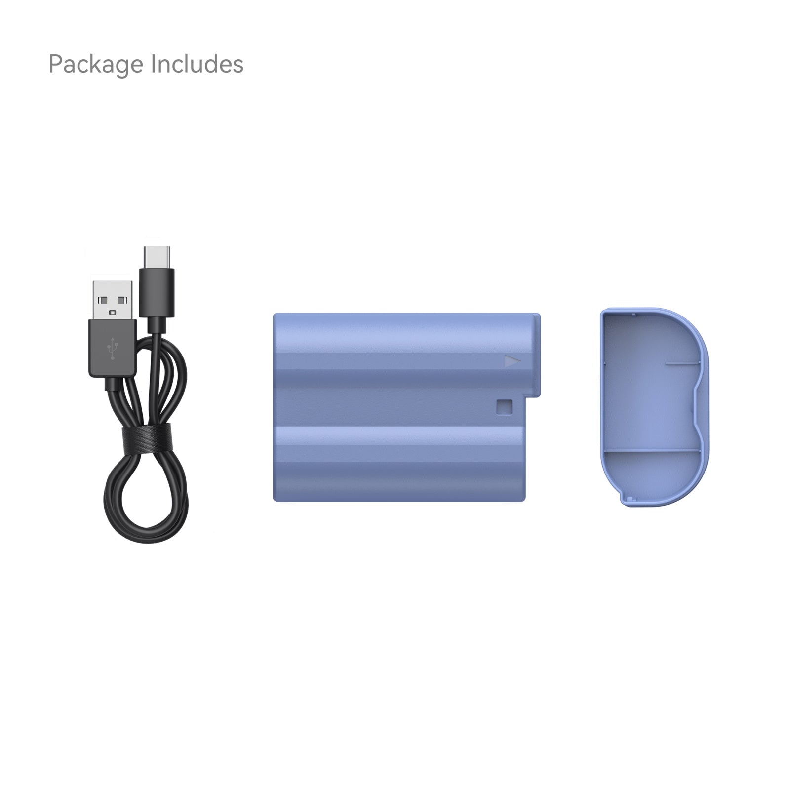 SmallRig EN-EL15c USB-C Rechargeable Camera Battery 4332 product photo of battery with cable