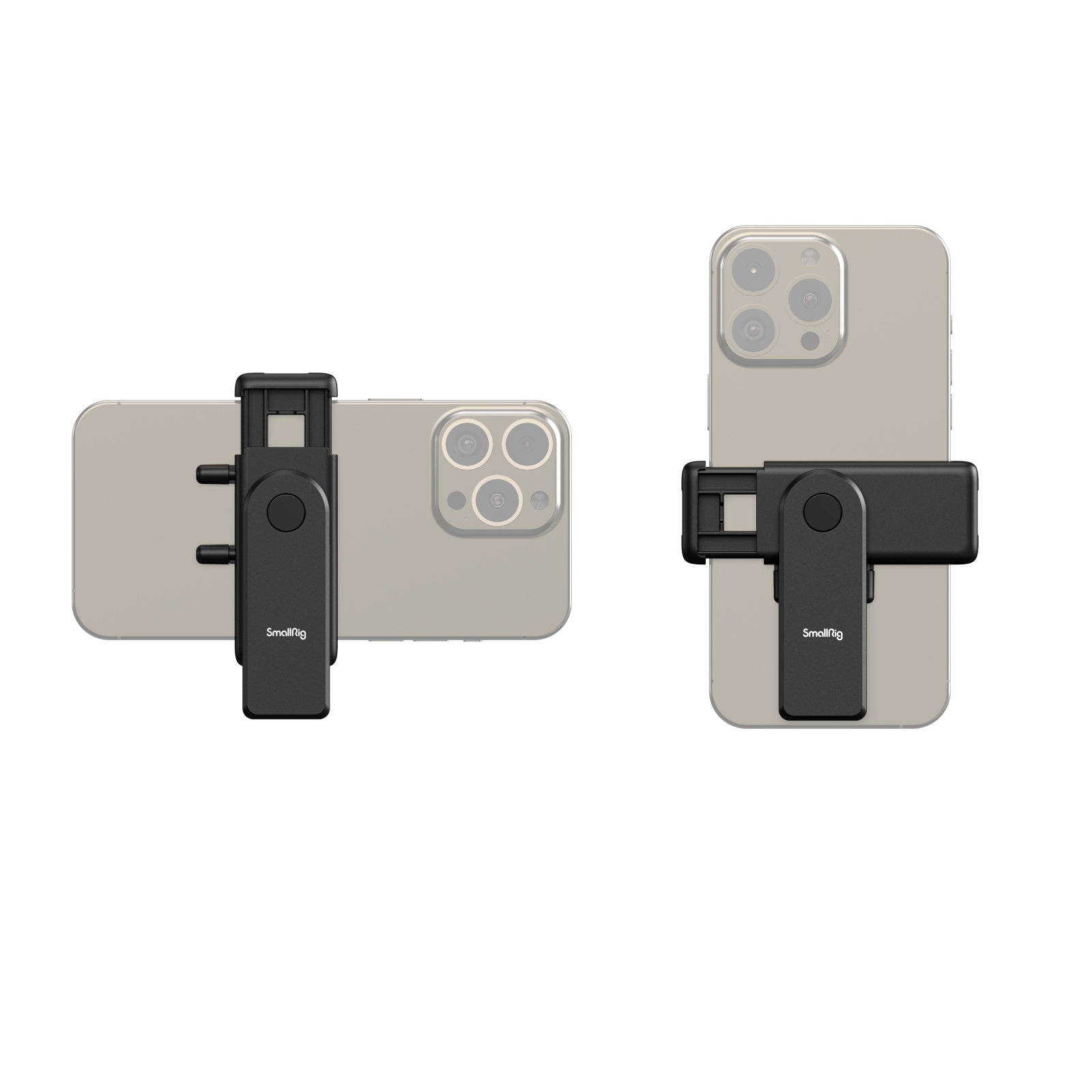 SmallRig Easy Loading & Fast Switch Smartphone Holder 4366 product photo with mobile phone attached