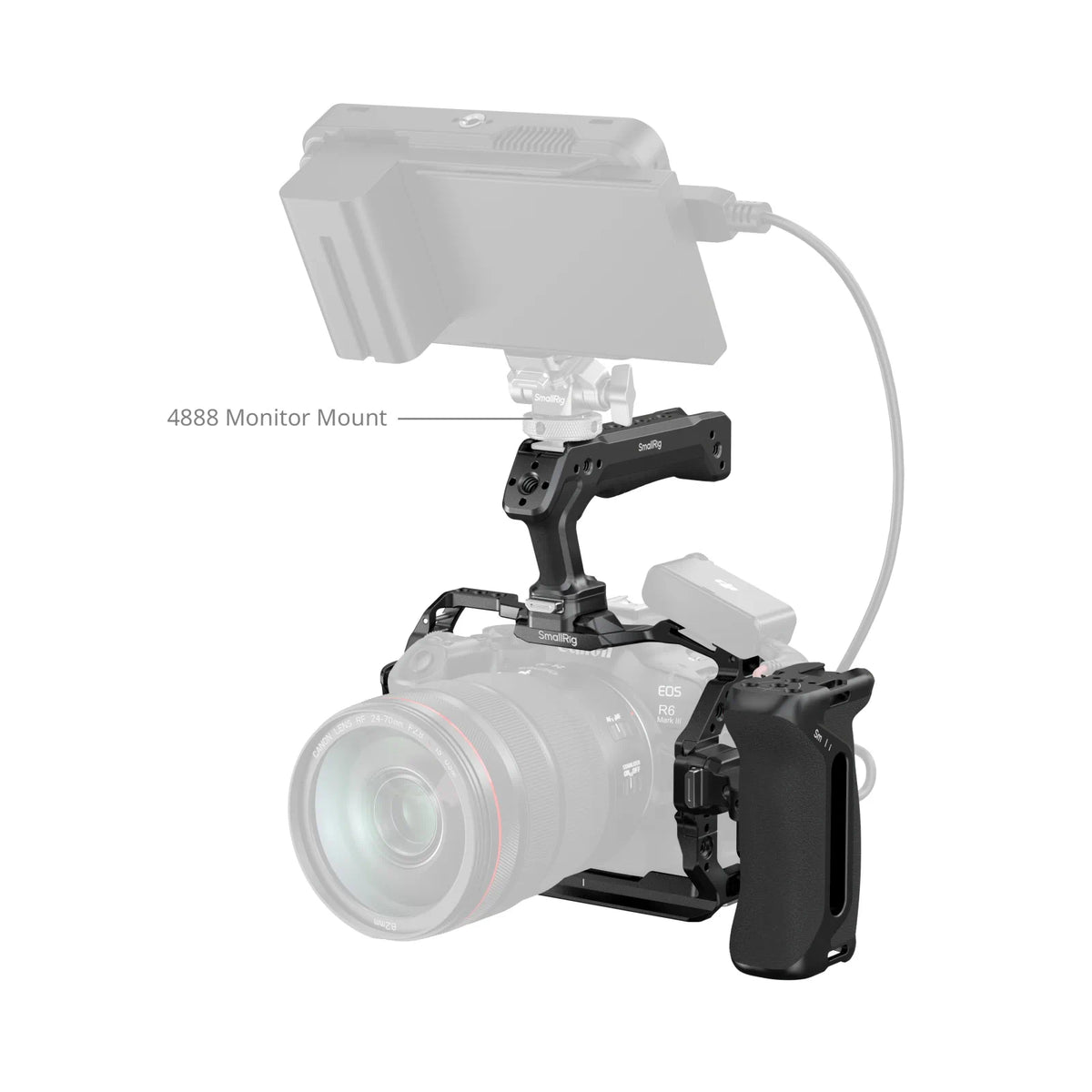 SmallRig "HawkLock" Quick Release Cage Kit for Canon EOS R6 Mark III / R6 Mark II 5957