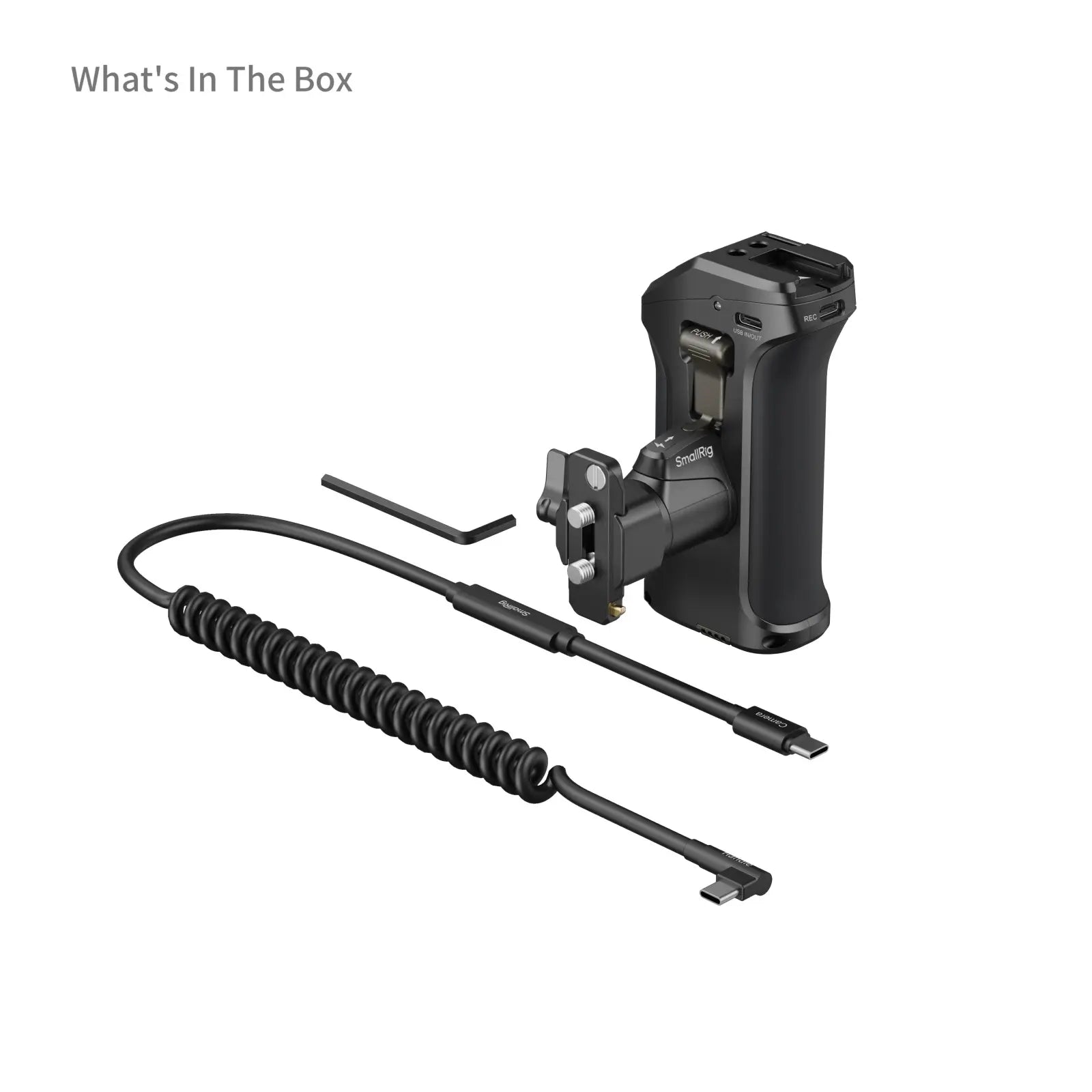 SmallRig Rotating Side Handle with Trigger REC for Selected Canon / Blackmagic Design Cameras