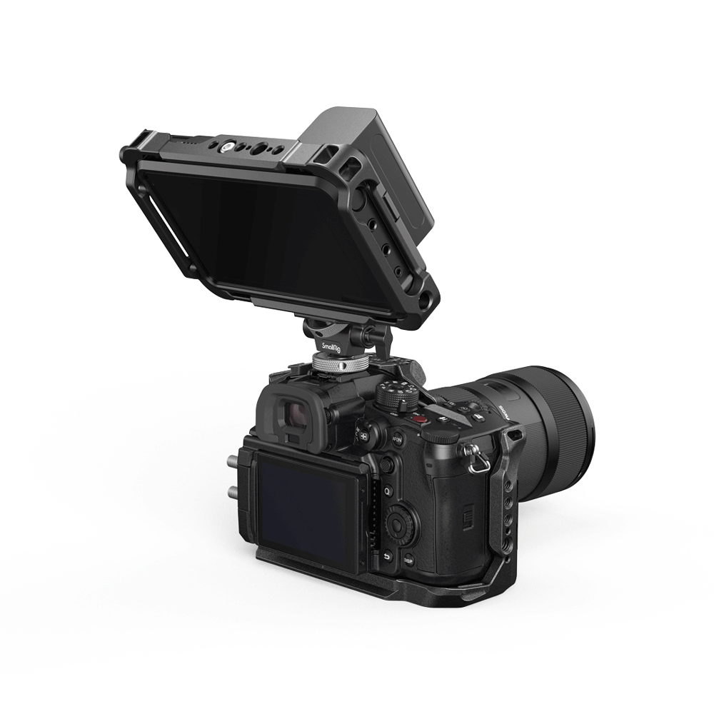 SmallRig Swivel and Tilt Adjustable Monitor Mount with Cold Shoe Mount