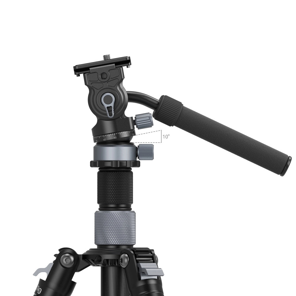 Smallrig travel video tripod kit 4221 head from side