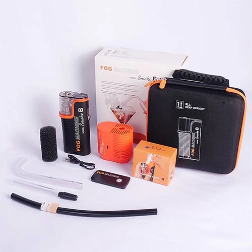 Smoke B Portable Hand-Held Fog Machine contents