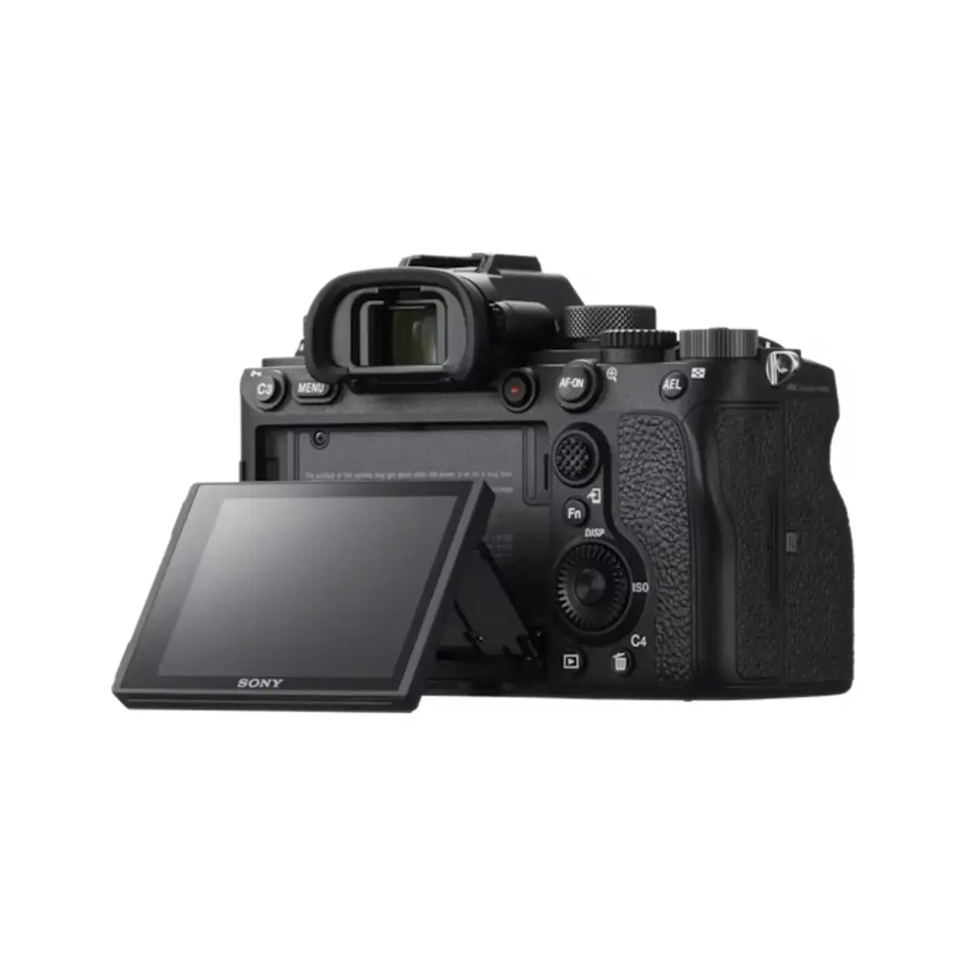 Sony Alpha 9ii Camera Body back with screen rotated