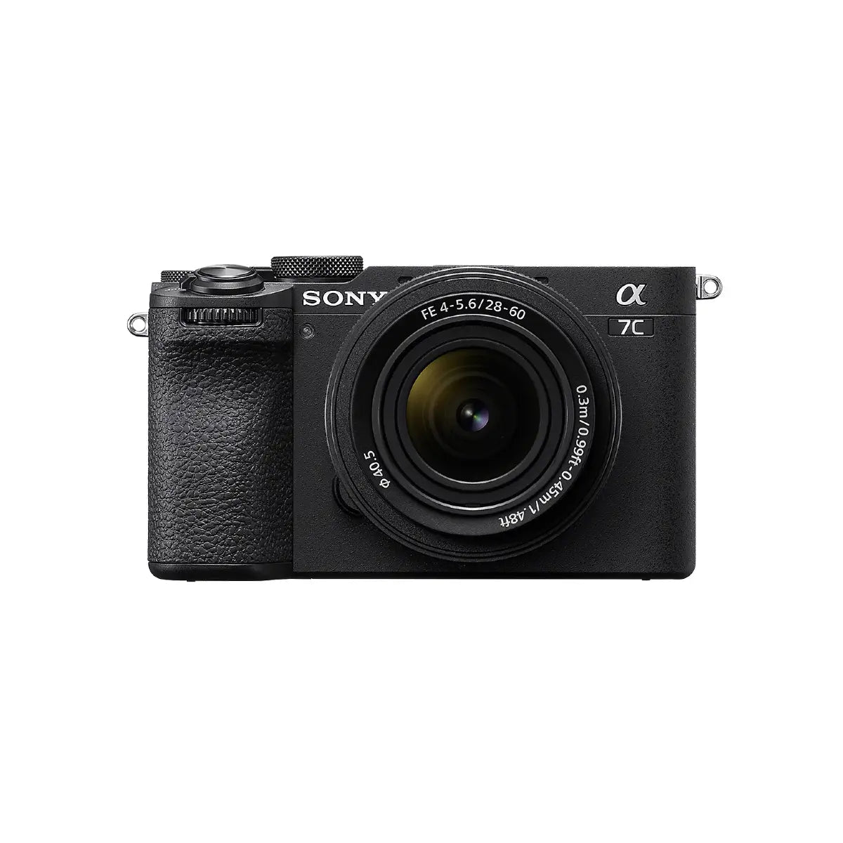 Sony Alpha A7C II Mirrorless Camera With 28-60mm Lens front