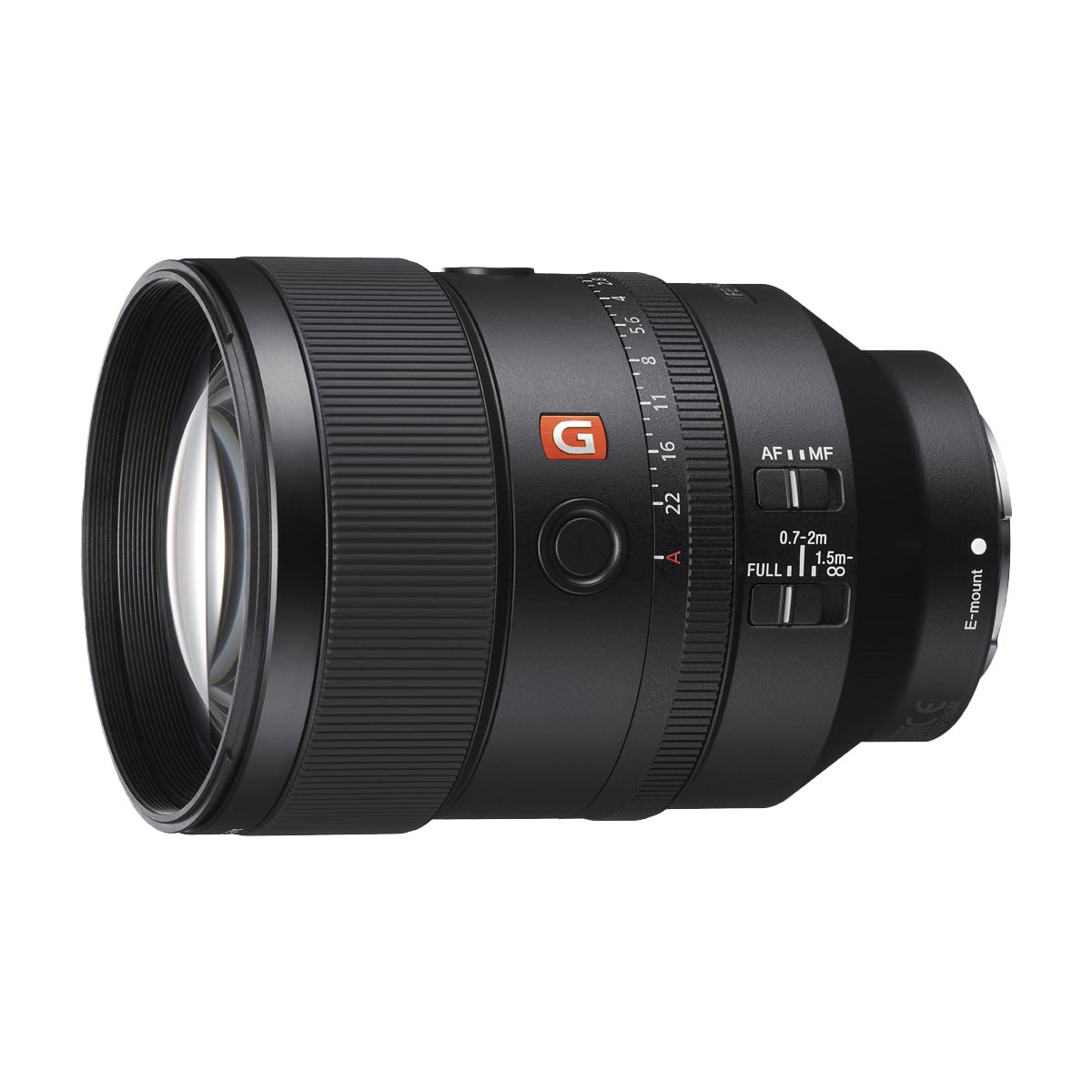 Sony FE 135mm f1.8 GM Lens side angle