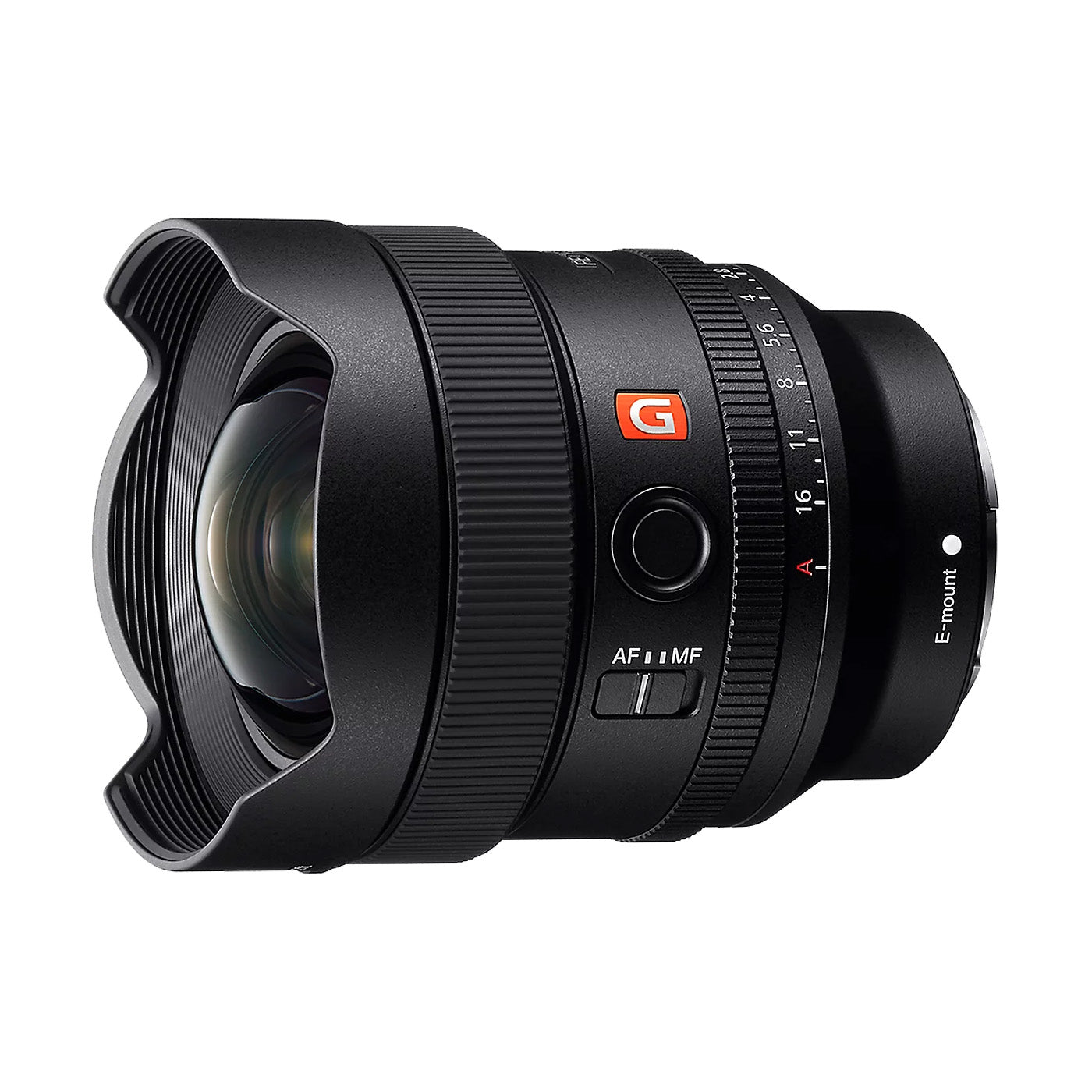 Sony FE 14mm f1.8 GM Lens side angle