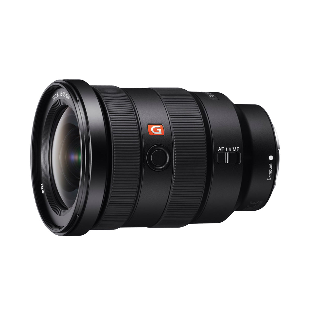 Sony FE 16-35mm f2.8 GM Lens side angle