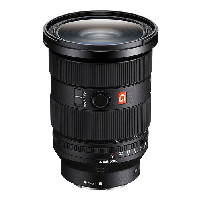 Sony FE 24-70mm F2.8 GM II Lens top angle