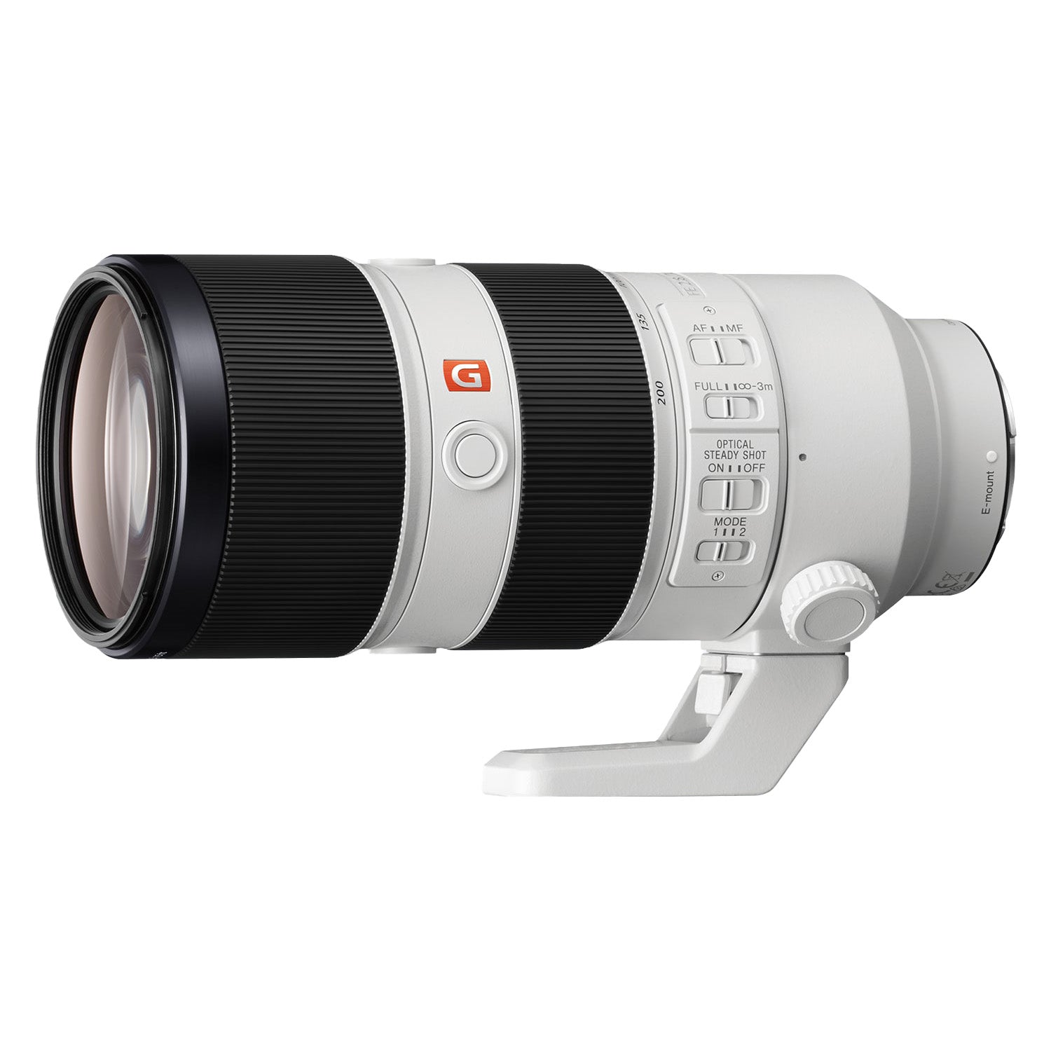 Sony FE 70-200mm f2.8 GM Lens side angle