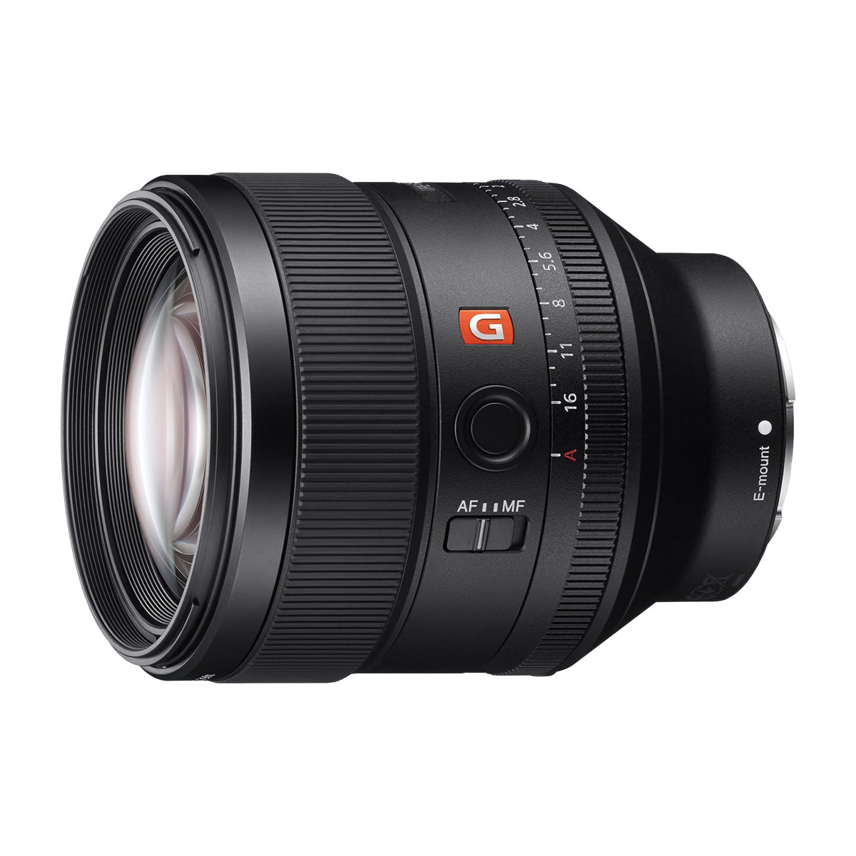 Sony FE 85mm f1.4 GM side angle