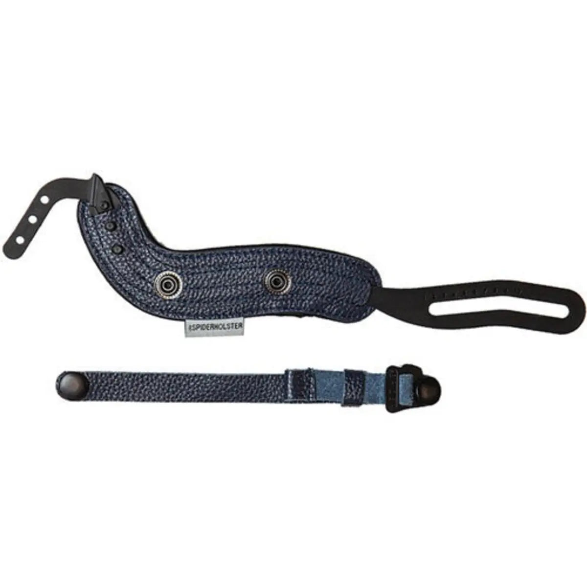 SpiderPro Hand Strap v2 - Dark Blue front with thumb strap