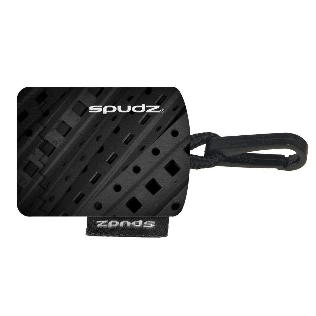 Spudz 10x10 Micro Fibre Lens Cloth In Pouch - 8mm Film On Black