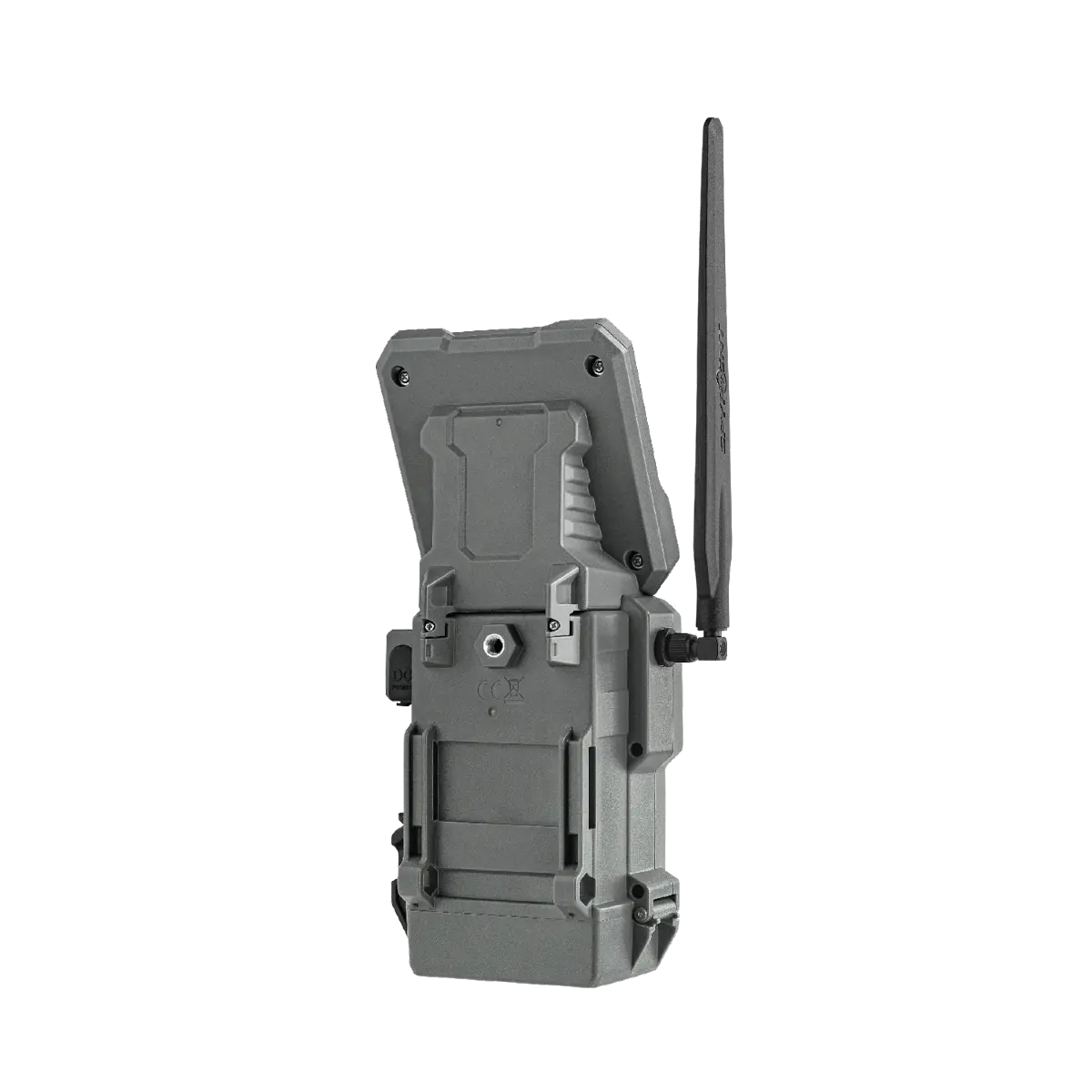 Spypoint Flex-S-Dark solar trail camera back angle