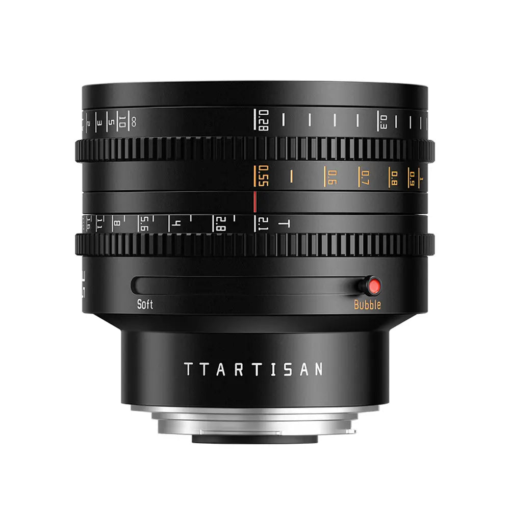 TTArtisan 35mm T2.1 Dual Bokeh Canon RF Mount top