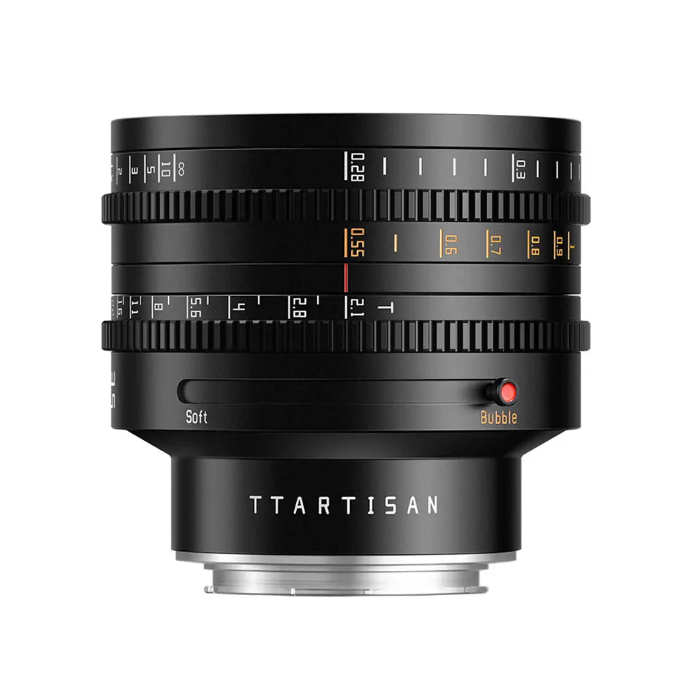 TTArtisan 35mm T2.1 Dual Bokeh L Mount top