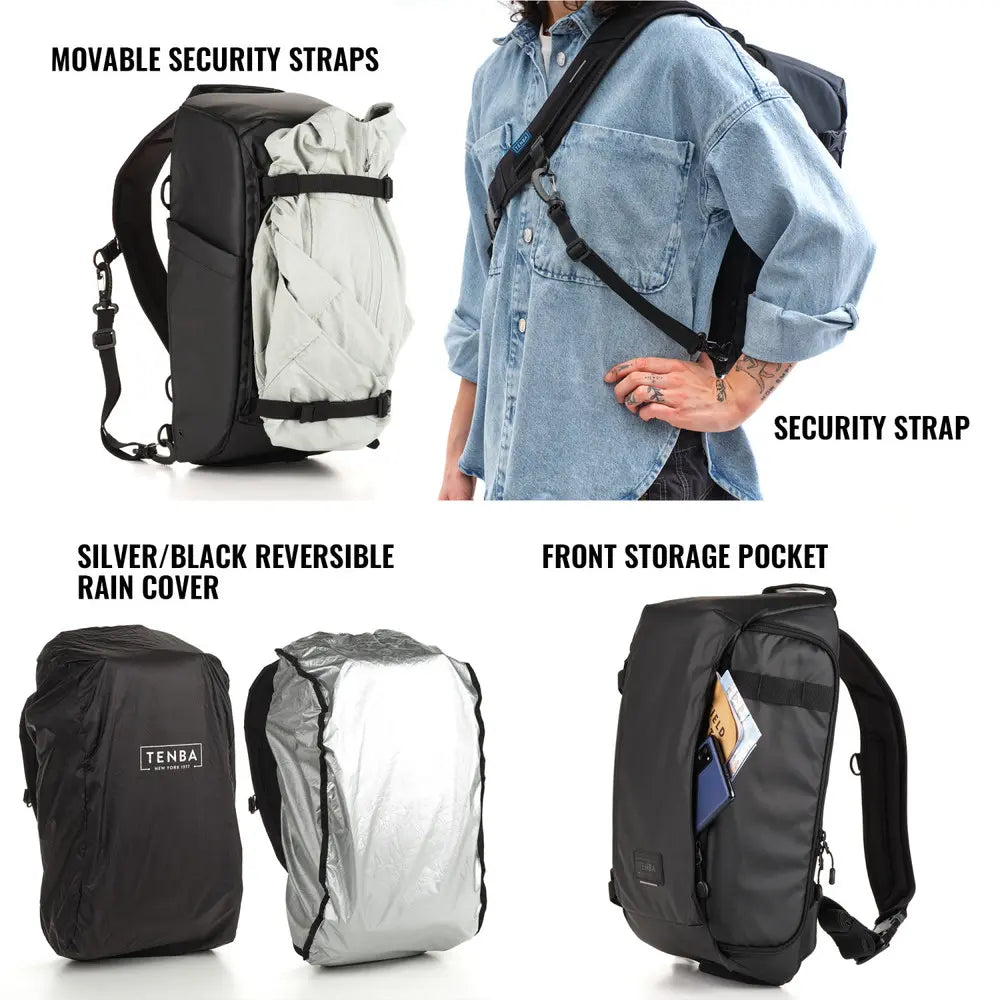 Tenba Solstice V2 12L Sling Bag - Black