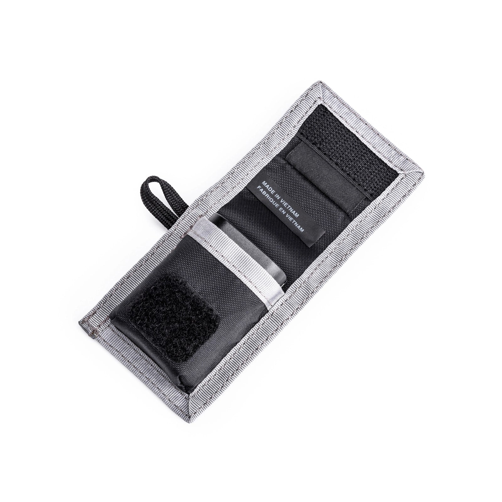 Think Tank CF SD Memory card and Battery Wallet top angle with lid open