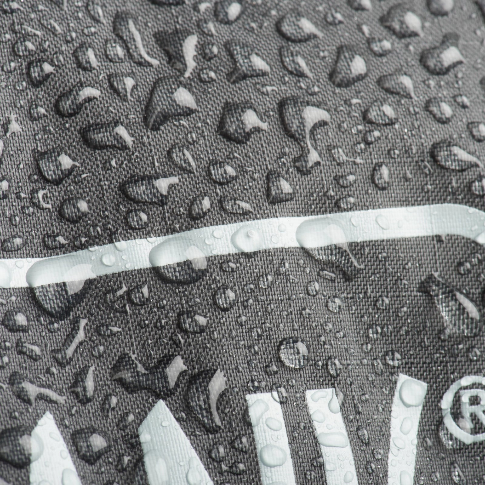 Think Tank Hydrophobia 300-600 V3 close up of water on cover