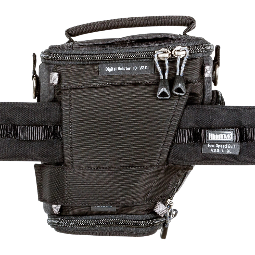 Think Tank Photo Digital Holster bag 10 V2 back angle of waist strap