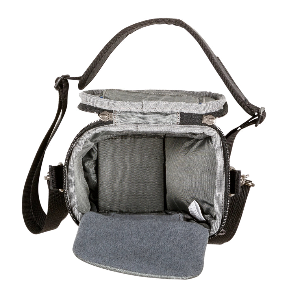 Think Tank Photo Digital Holster bag 10 V2 top angle of inside holster