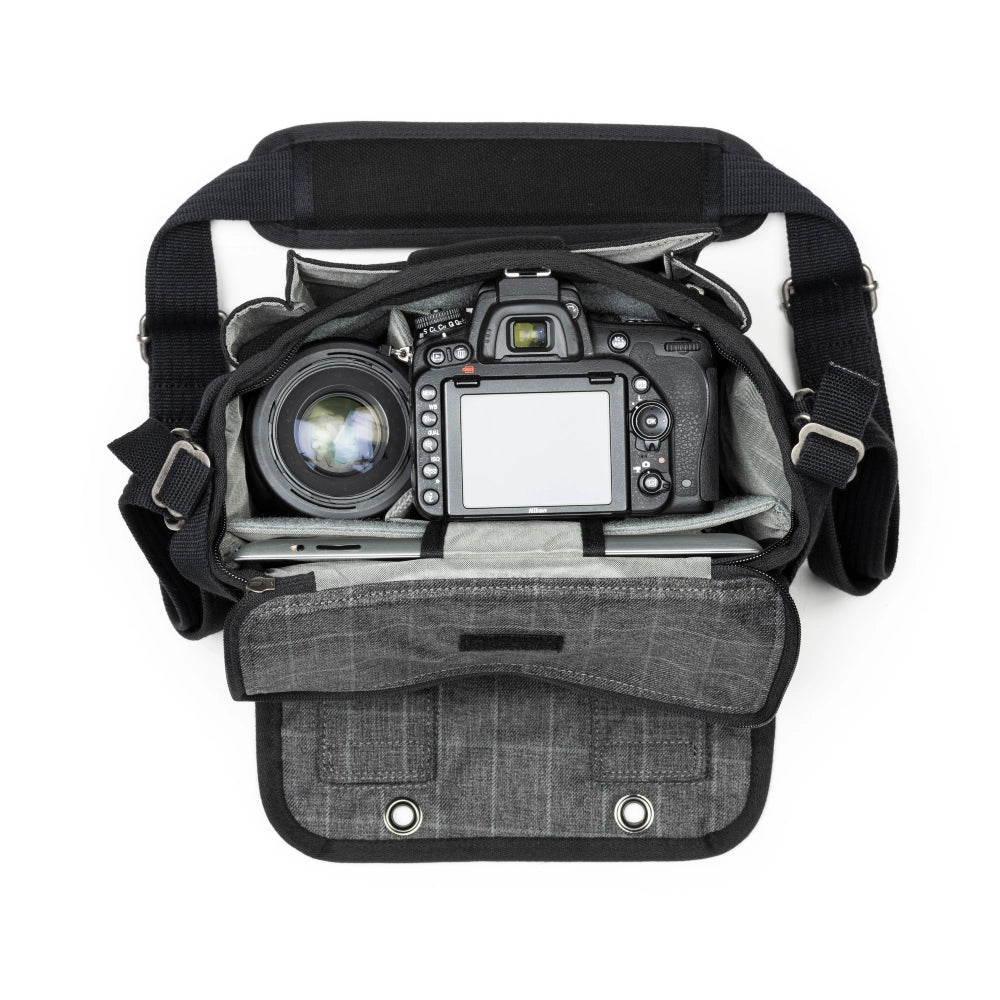 Think Tank Photo Retrospective 5 V2.0 top angle of inside bag