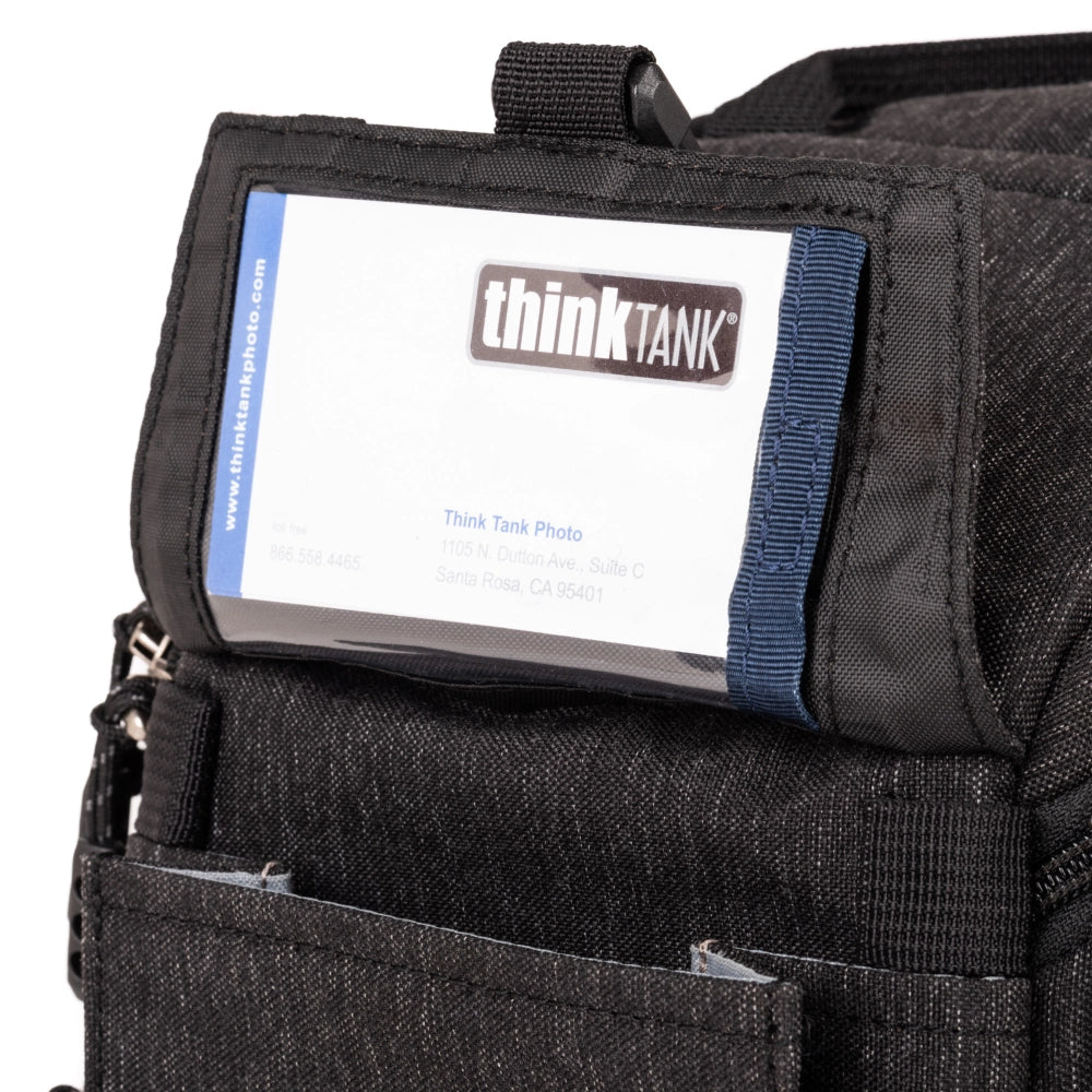 Think Tank Photo Urban Access 8 close up of lid pocket