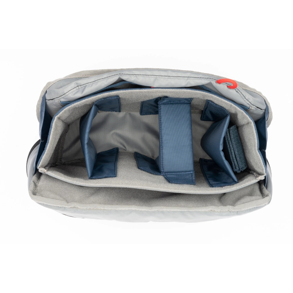 Think Tank PressPass 10 top angle of inside bag