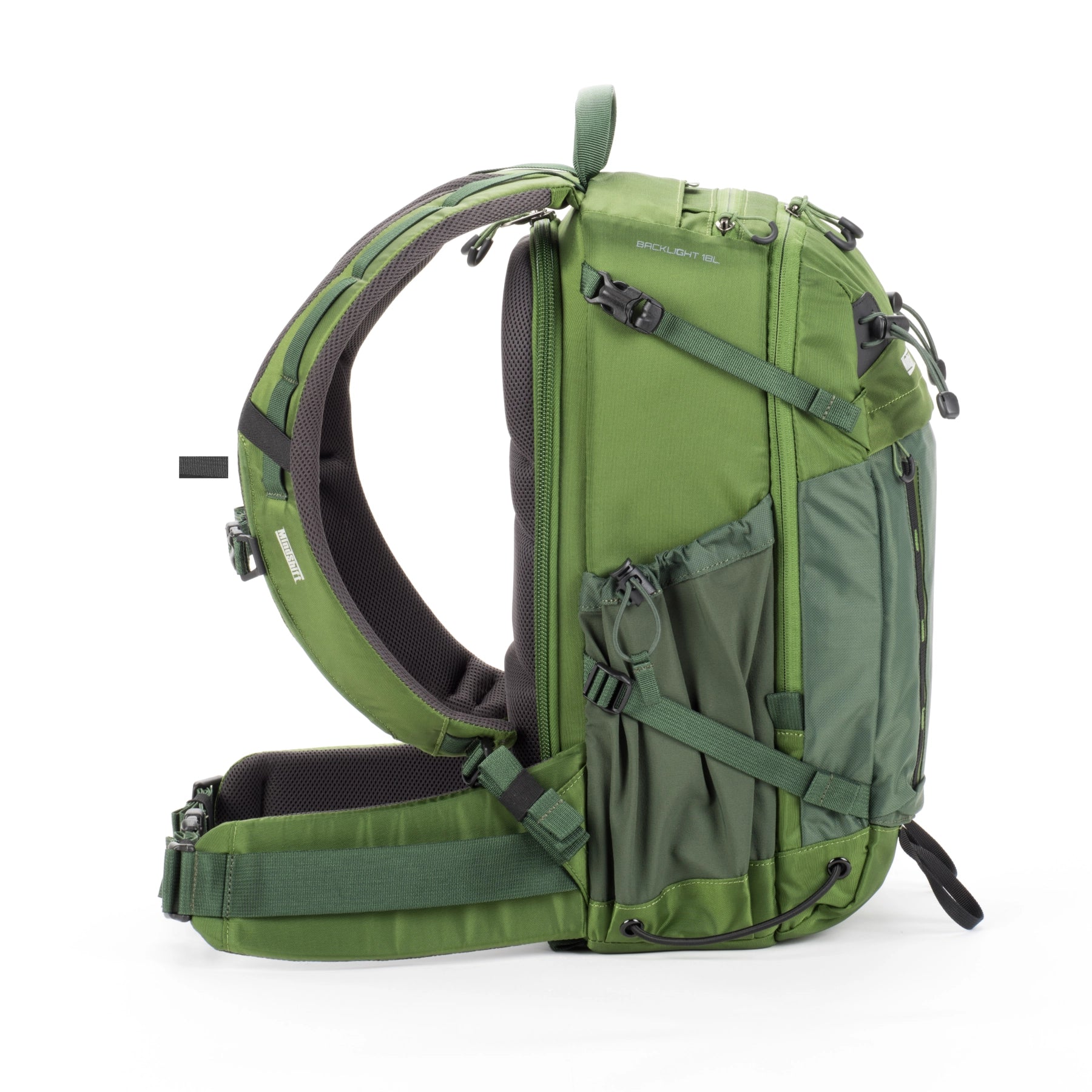 ThinkTank BackLight™ 18L Photo Daypack - Woodland Green side nagle 3