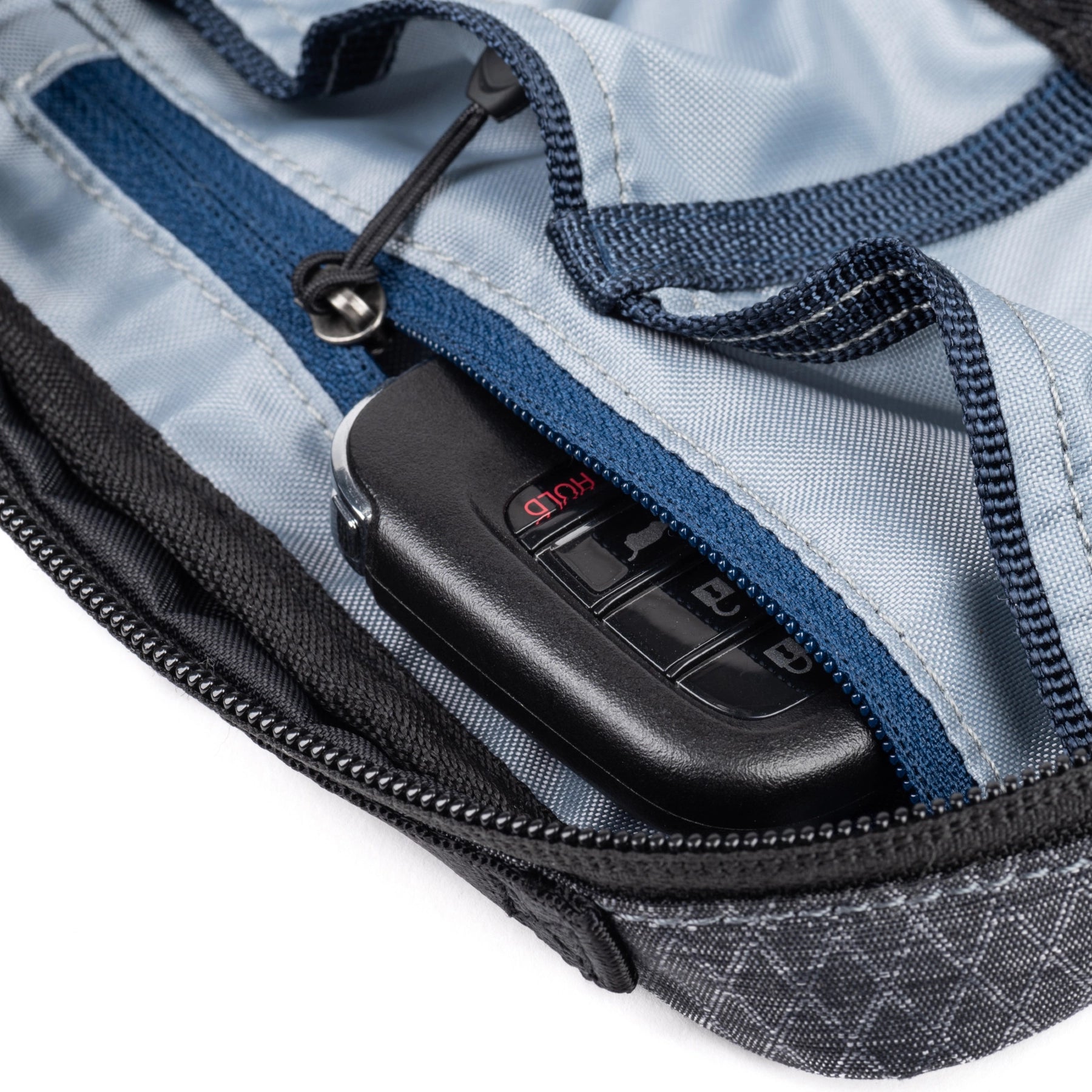 ThinkTank EDC Tech Pouch 10 top angle of zipped pocket