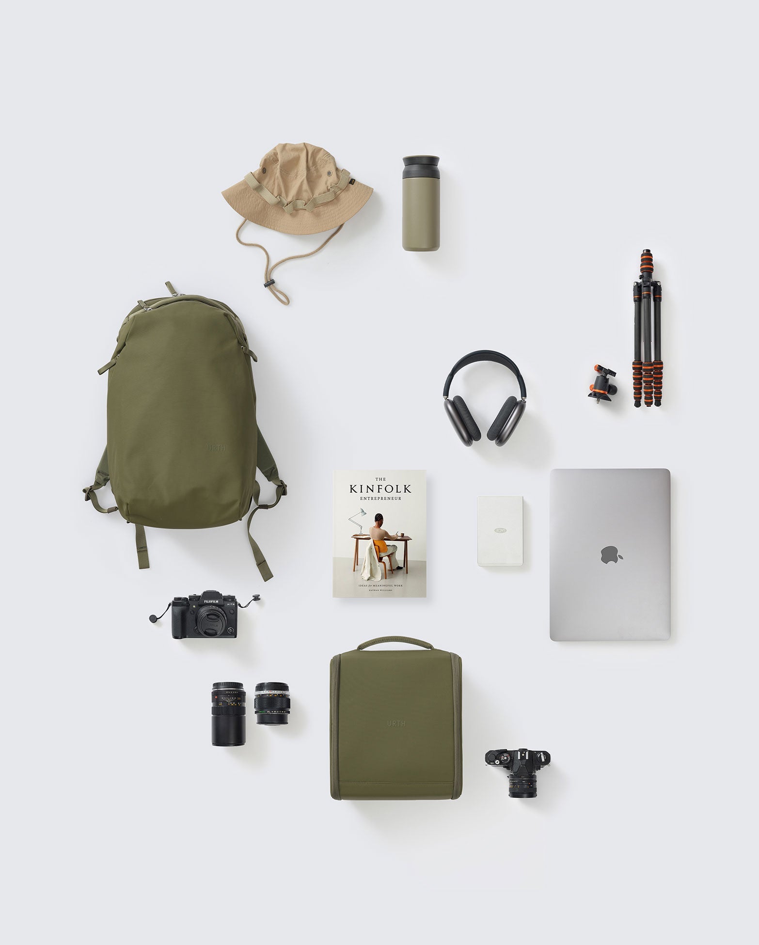 Urth Norite 24L Backpack + Camera Insert (Moss)
