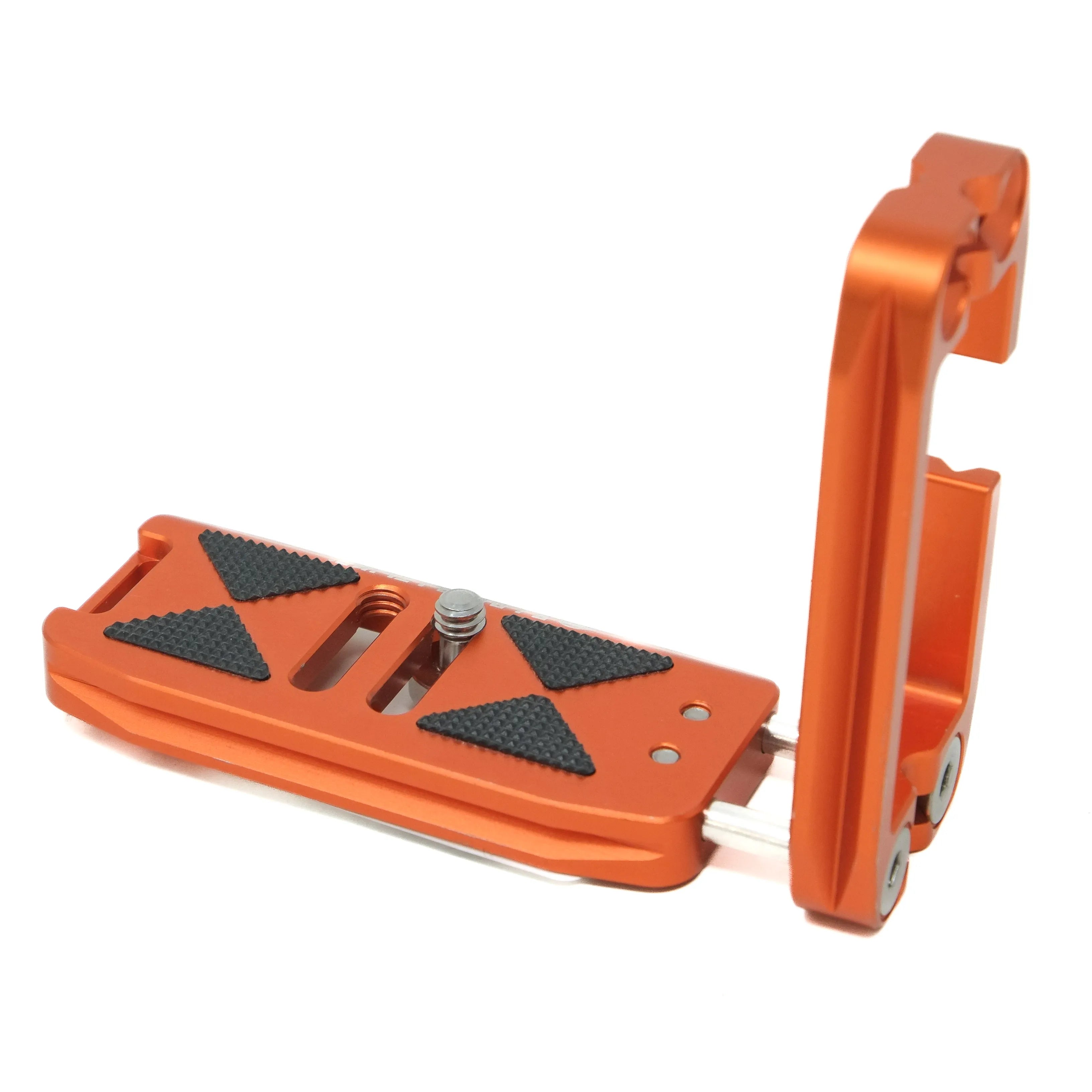 3 Legged Thing Orange L Bracket For Canon R5 II - back angle