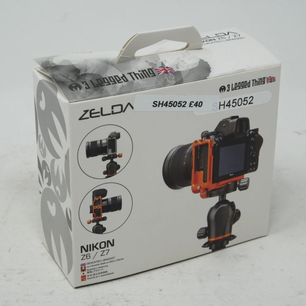 Used 3LT Zelda L Bracket for Nikon Z6, Z7 (Boxed SH45052)