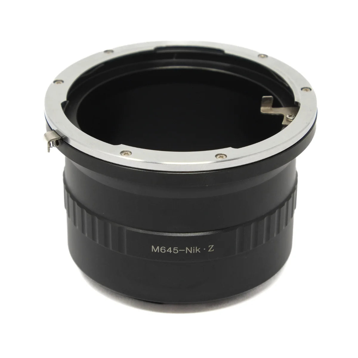 Used Adapter For Mamiya 645 lenses to Nikon Z Mount camera - front angle