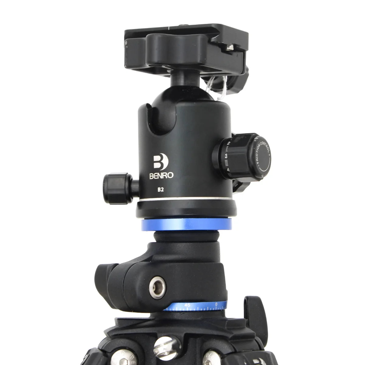 Used Benro GoPlus Classic Tripod - top angle