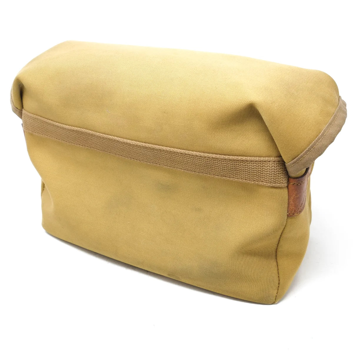 Used Billingham F4.5 shoulder bag in Khaki Tan - back angle