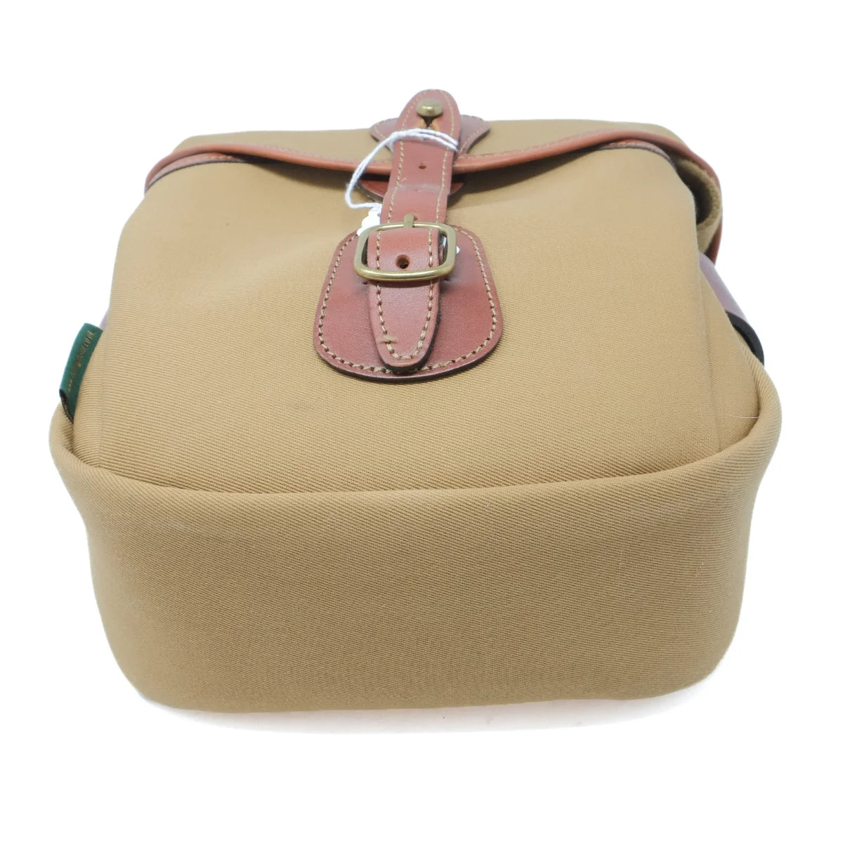Used Billingham Hadley Digital in Khaki Canvas/Tan leather - bottom angle