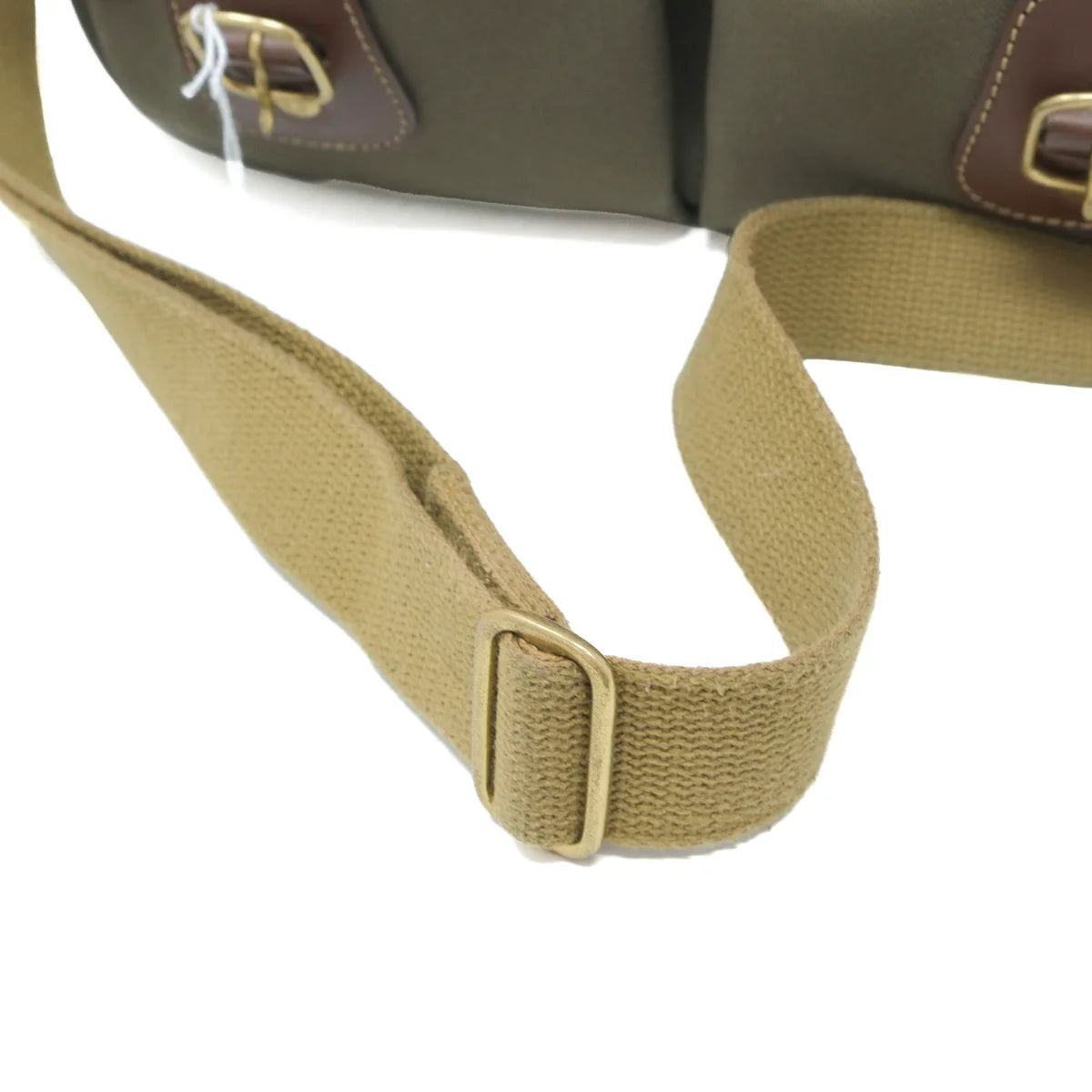 Used Billingham Hadley Pro in Sage/Chocolate Fibrenyte - strap