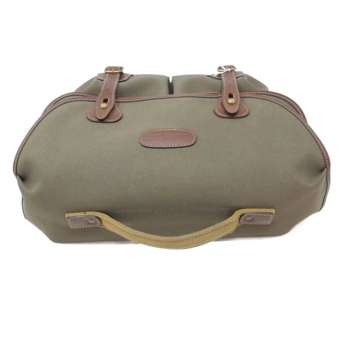Used Billingham Hadley Pro in Sage/Chocolate Fibrenyte - top angle